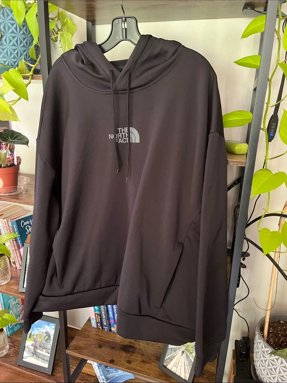 The North Face Men's Black Hoodie with Logo